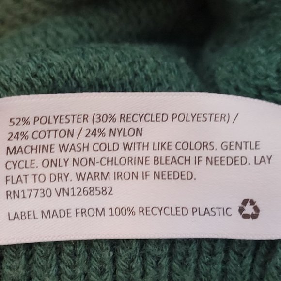 Target Lego Sweater Green Textured Long Sleeves Adult Size Large - Picture 7 of 9